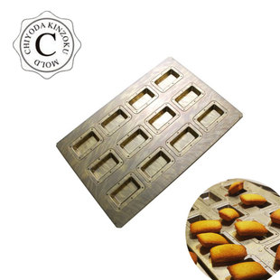 日本千代田迷你费南雪12连不沾烘焙蛋糕模具 cuoca×CHIYODA联名