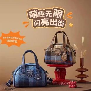 MINISO名创优品疯狂动物城保龄球包尼克单肩手提兔朱迪便携斜挎包