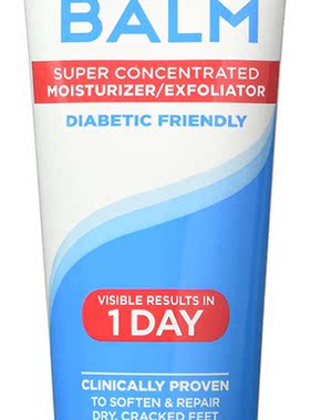 美国代购Flexitol Heel Balm 4 Oz Tube (Pack of 2), Rich Moist
