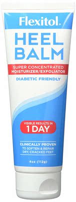 美国代购Flexitol Heel Balm 4 Oz Tube (Pack of 2), Rich Moist