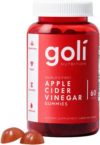 美国代购Goli® Apple Cider Vinegar Gummy Vitamins (1 Pack