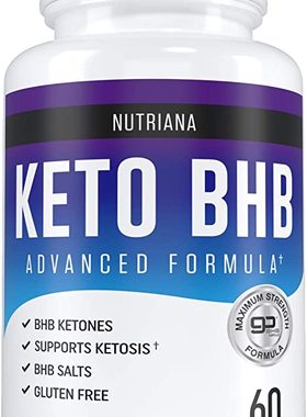 Nutriana Keto Diet Pills - Ketogenic Keto Pills for Women an