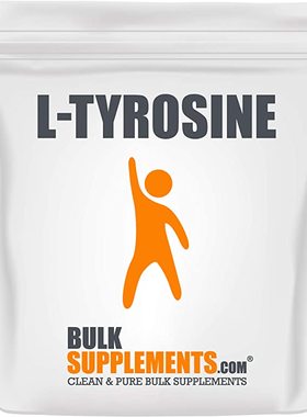 BulkSupplements.com L-Tyrosine Powder - L-Tyrosine 500mg Sup