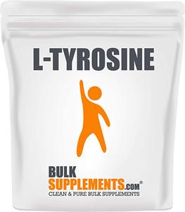 BulkSupplements.com L-Tyrosine Powder- L-Tyrosine 500mg Sup