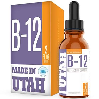 Vitamin B12 Liquid Drops - Best Way to Instantly Boost Energ