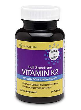 美国代购InnovixLabs Full Spectrum Vitamin K2 MK7 MK4