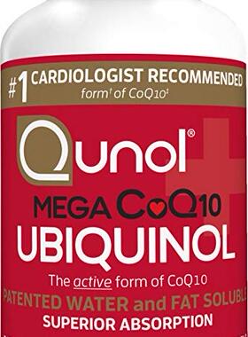 Qunol Mega Ubiquinol CoQ10 100mg, Superior Absorption, Paten