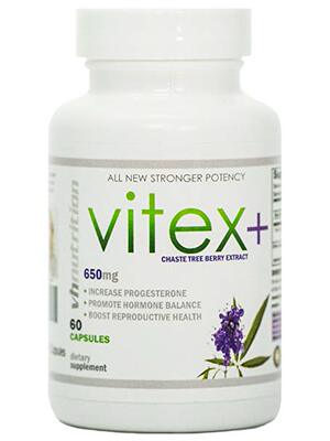 VH Nutrition Vitex+ | 650mg Vitex Chasteberry Supplement For
