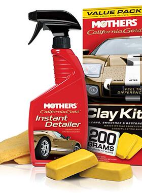 Mothers 07240 California Gold Clay Bar System  Removes embed