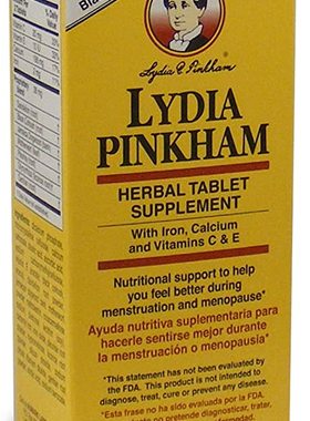 美国代购Lydia Pinkham Menopause Tablets, 150 Count