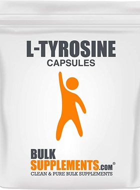 BulkSupplements.com L-Tyrosine Capsules - L-Tyrosine 500mg
