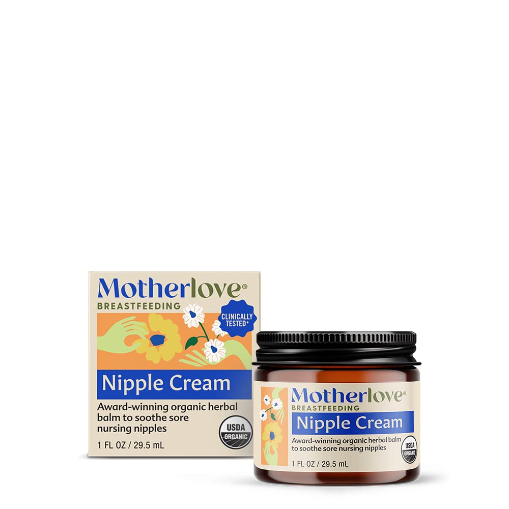 美国代购Motherlove - Nipple Cream, Organic Herbal Salve for