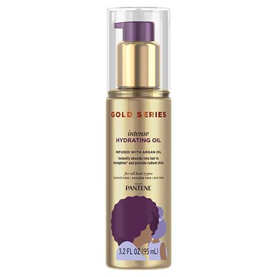 美国代购Pantene, Hair Oil Treatment, Sulfate Free, Intense H