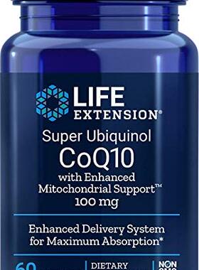 Life Extension Super Ubiquinol COQ10 with Enhanced Mitochond