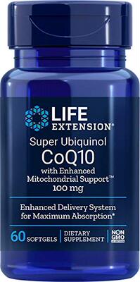 Life Extension Super Ubiquinol COQ10 with Enhanced Mitochond