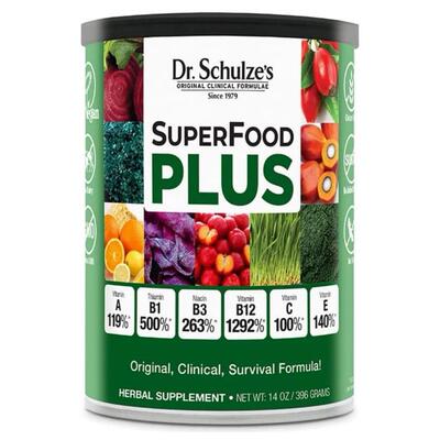 美国代购Dr. Schulze's SuperFood 100 Vitamin and Mineral Herb