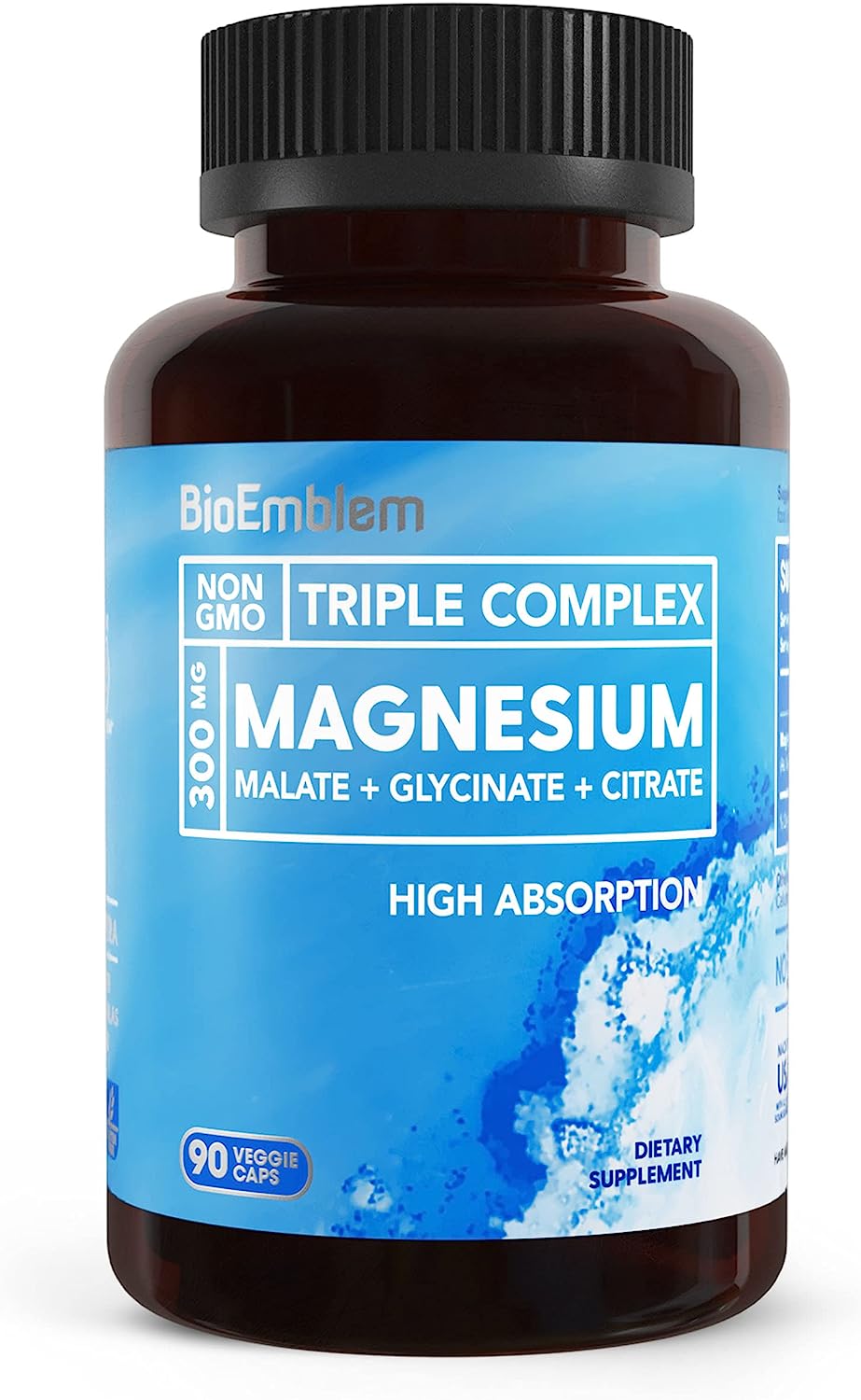 美国代购BioEmblem Triple Magnesium Complex | 300mg of Magnes