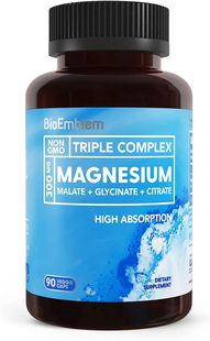 美国代购BioEmblem Triple Magnesium Complex | 300mg of Magnes
