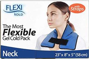 FlexiKold Gel Neck Ice Pack w/Straps(23