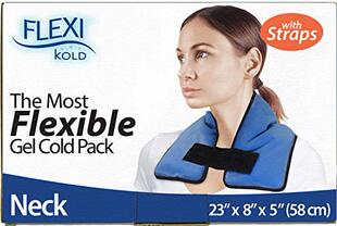 6301 Ice Straps Neck Pack FlexiKold Gel