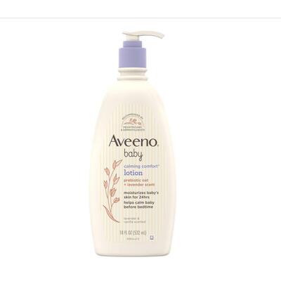 美国代购Aveeno Baby Calming Comfort Moisturizing Body Lotion
