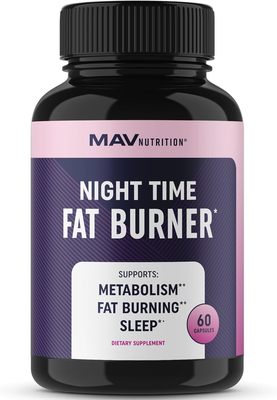 美国代购MAV Nutrition Weight Loss Pills Fat Burner for Night