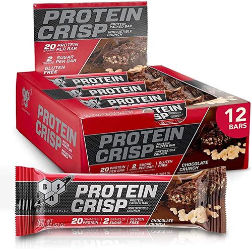 BSN Protein Bars Protein Crisp Bar by Syntha-6 Whey Protein