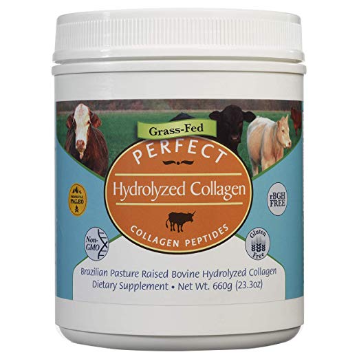 Perfect Hydrolyzed Collagen Peptides, from 100% Grass-Fed Br