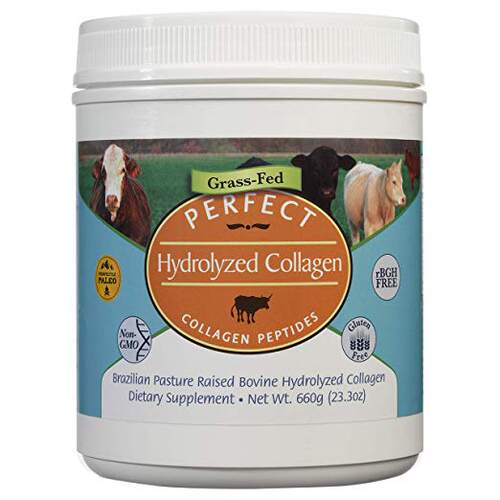 Perfect Hydrolyzed Collagen Peptides, from 100% Grass-Fed Br