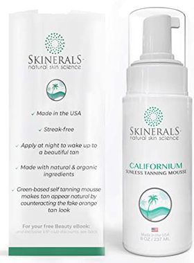 美国代购Skinerals Self Tanner Sunless Bronzer Californium N