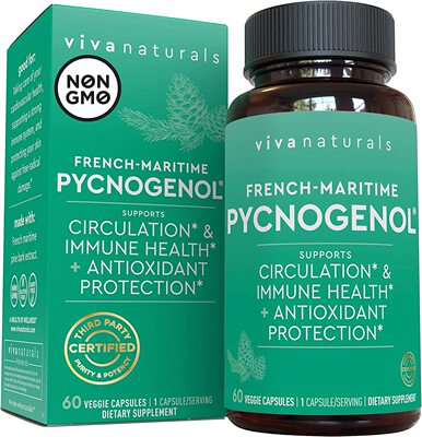 美国代购Pycnogenol 100mg from French Maritime Pine Bark Extr
