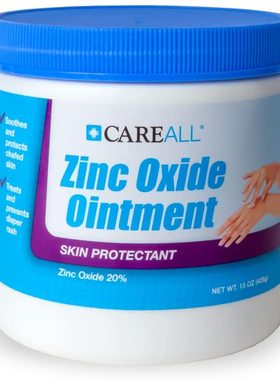 美国代购CareALL 15 oz Zinc Oxide 20% Skin Protectant Barrier