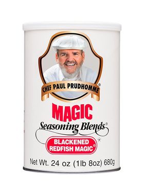 Chef Paul Blackened Redfish Magic Seasoning, 24 ounces, Pack