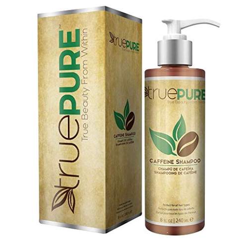 TruePure Natural Caffeine Shampoo | Fragrance Free & Sulfate