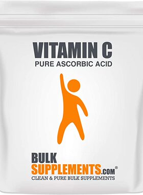 BulkSupplements.com Ascorbic Acid (Vitamin C) (500 Grams)