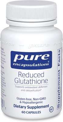 美国代购Pure Encapsulations Reduced Glutathione | Hypoallerg