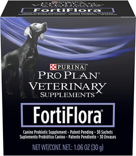 Purina Fortiflora Canine Nutritional Supplement Box  One (1)