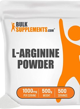 BulkSupplements.com L-Arginine HCL Powder - Nitric Oxide Sup