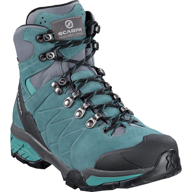 SCARPA女式登山鞋GORETEX尼罗蓝防滑透气轻便耐用