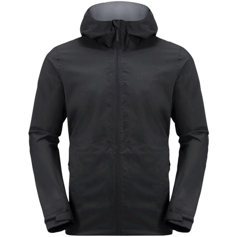 代购Jack wolfskin狼爪男士冲锋衣防水防风保暖户外夹克连帽长袖