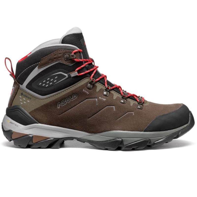 代购Asolo男士徒步鞋防水防滑保暖登山鞋中帮系带户外鞋