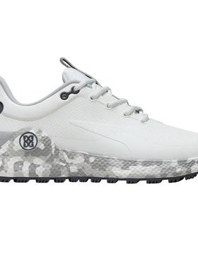 代购GFORE男士高尔夫球鞋防滑透气减震耐磨白色系带透气网面防水