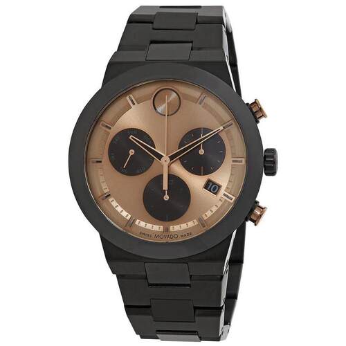 海外代购Movado/摩凡陀男士欧美腕表计时码表星期日历不锈钢表壳