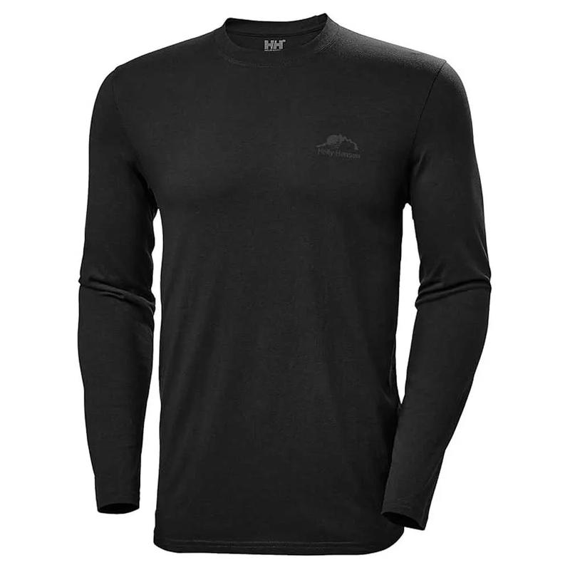 Helly Hansen/海丽汉森男款速干长袖T恤舒适透气休闲百搭基础款