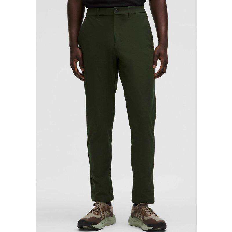 代购lululemon露露乐蒙男士高尔夫裤舒适贴合隐形拉链