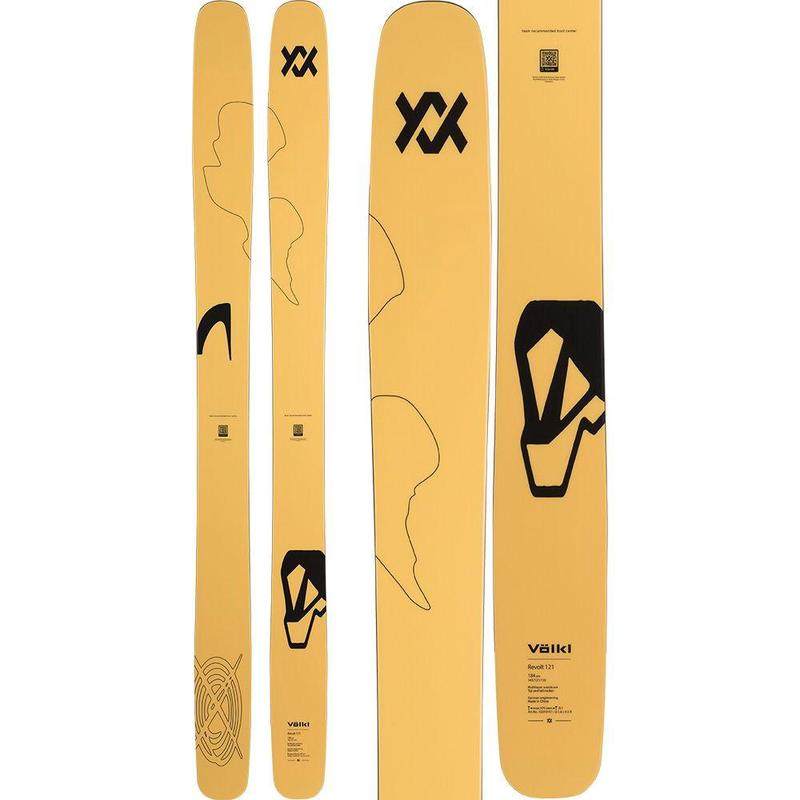 代购Volkl女士滑雪板粉雪性能高稳定性灵活操控强适应性Revolt 1