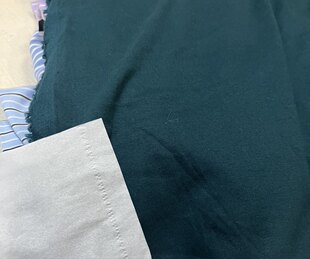 宽幅160cm 包邮 汗布丝光棉老绿色3米长度