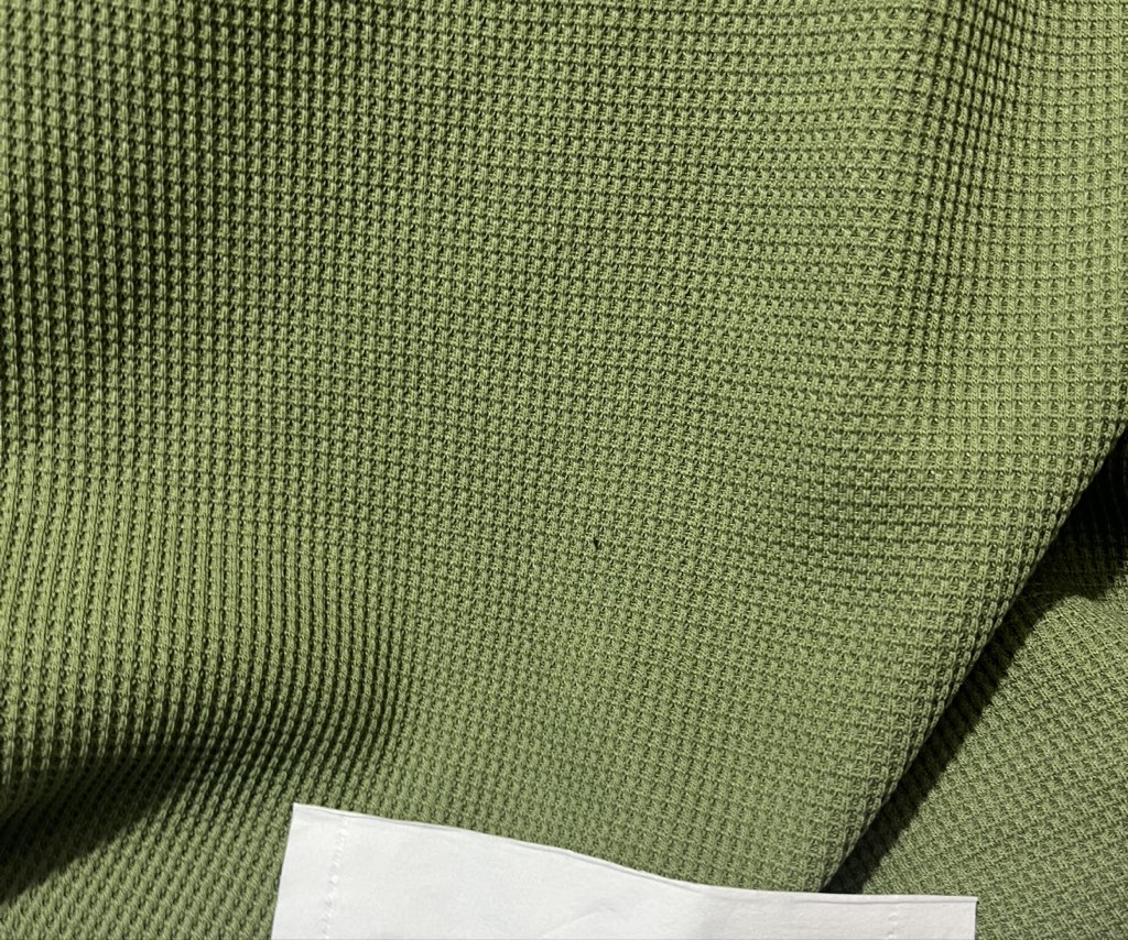 零布 棉质华夫格复合摇粒绒 1.4米 宽度150cm