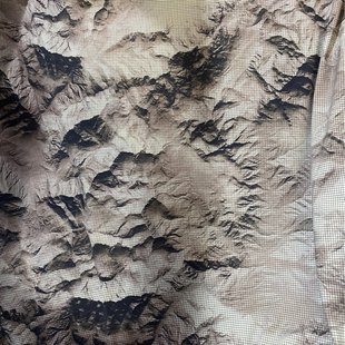 宽幅150cm 黑灰山峰 包邮 纯棉汗布