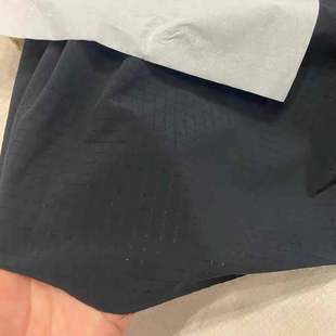 3米 1件 宽度125cm 包邮 价 弹力梭织黑灰色格纹网眼速干